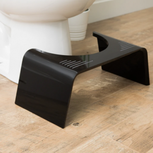 Амазон Хот Сале Цустом Цлеар Мала пластична акрилна тоалетна столица која се може сложити за мале седеће