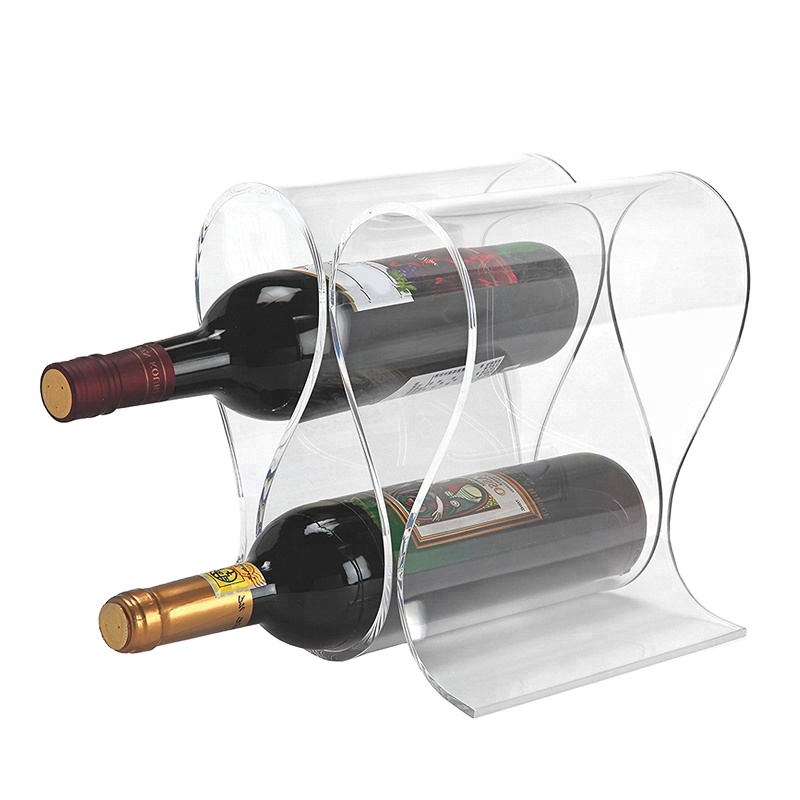 Akrüülist veiniriiul ja veinihoidikud, pleksiklaasist veinihoidja, pleksiklaasist veiniriiul