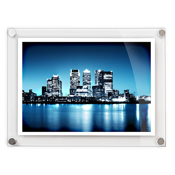 Wholesale Custom Large Size 24x36cm marcos para cuadros Acrylic Wall-mounted Picture Frames
