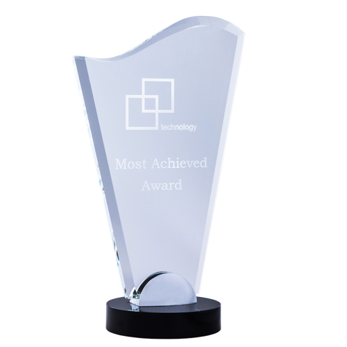 Kev cai pob tshab acrylic souvenir trophy