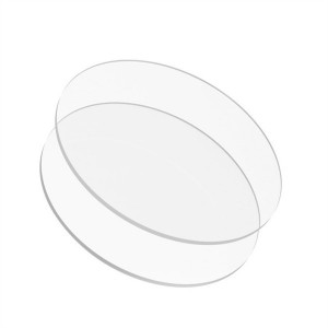 Decorações de casamento personalizadas moldes bases ferramentas suporte círculo Discos redondos para bolos Disco de acrílico transparente para bolos