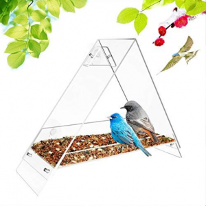 pakyawan Gamay nga Cute Transparent china lager breeding carriers mga balay Pet birde Cages Parrot Breeding acrylic bird cage for sale