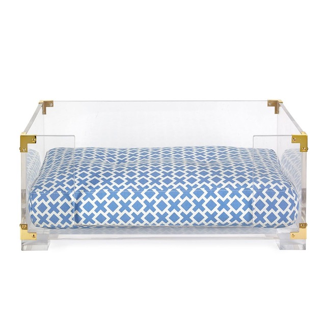 Modern Design Clear Akiriliki Pet Bed Fun Awọn aja ati awọn ologbo