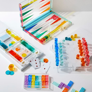 Factory Custom monopoli ludo board card maker scrabble gioco di backgammon acrilico per bambini educativi per lo sviluppo per bambini
