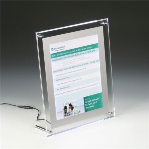 Acrylic LED photo frame