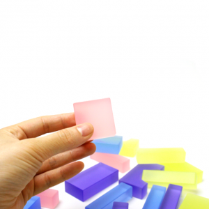 Blocs de forma personalitzada a l'engròs Joc geomètric acrílic per a nens